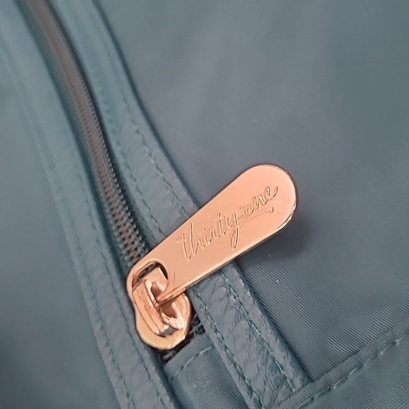 Thirty-one Teal BlueGreen Crossbody Bag - Picture 2 of 14